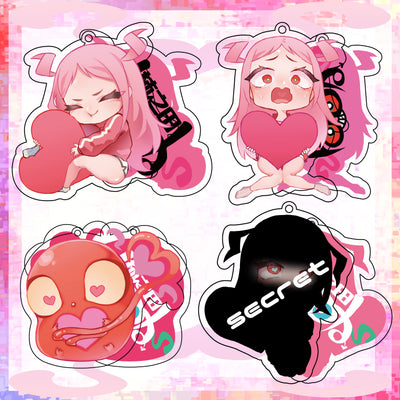 「これが…愛ッ」ランダムアクキー