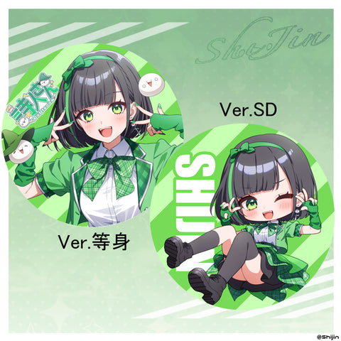 詩人さん　新缶バッジ