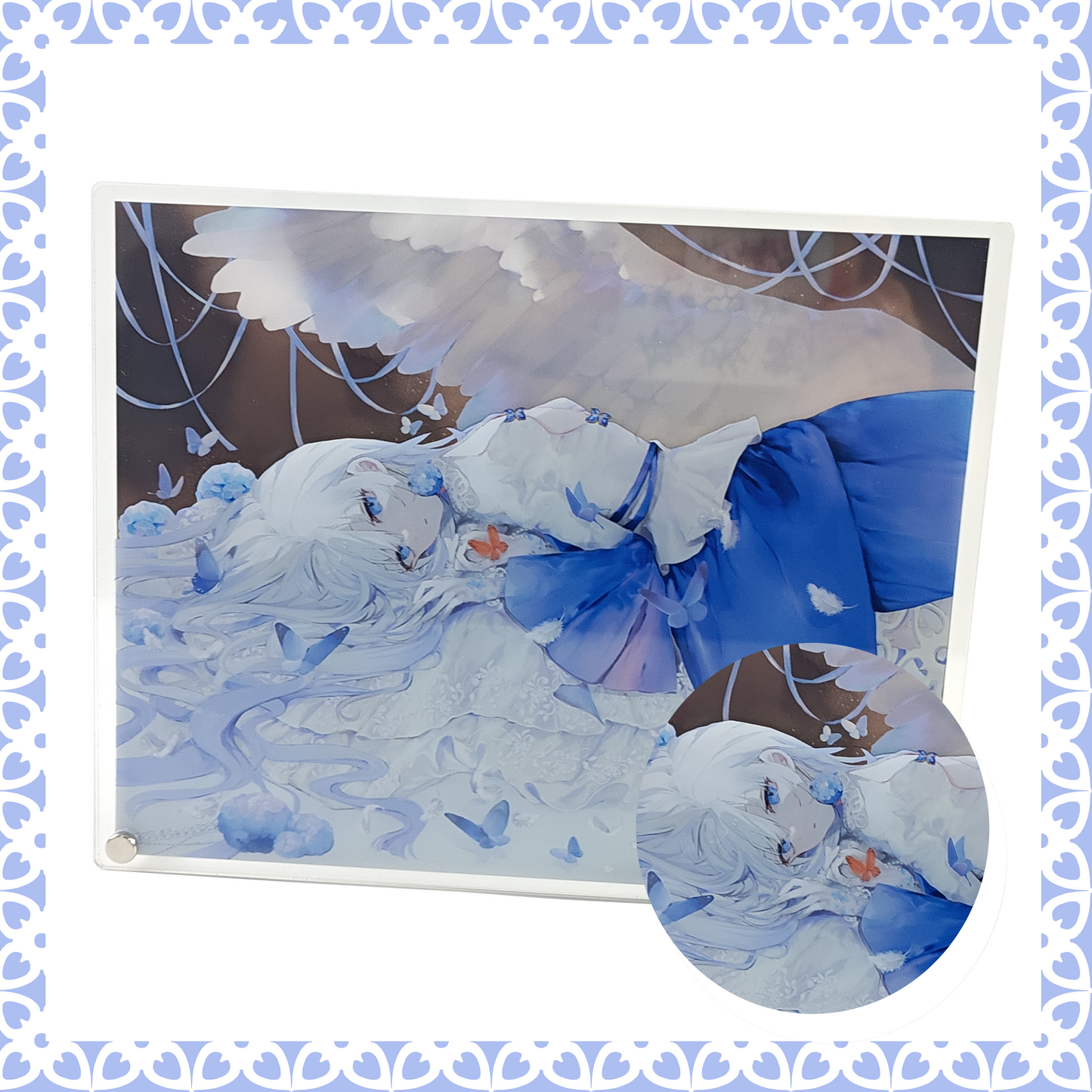 【復刻】妃那子✥デビュー記念✥　２層アクリルパネルコースターセット