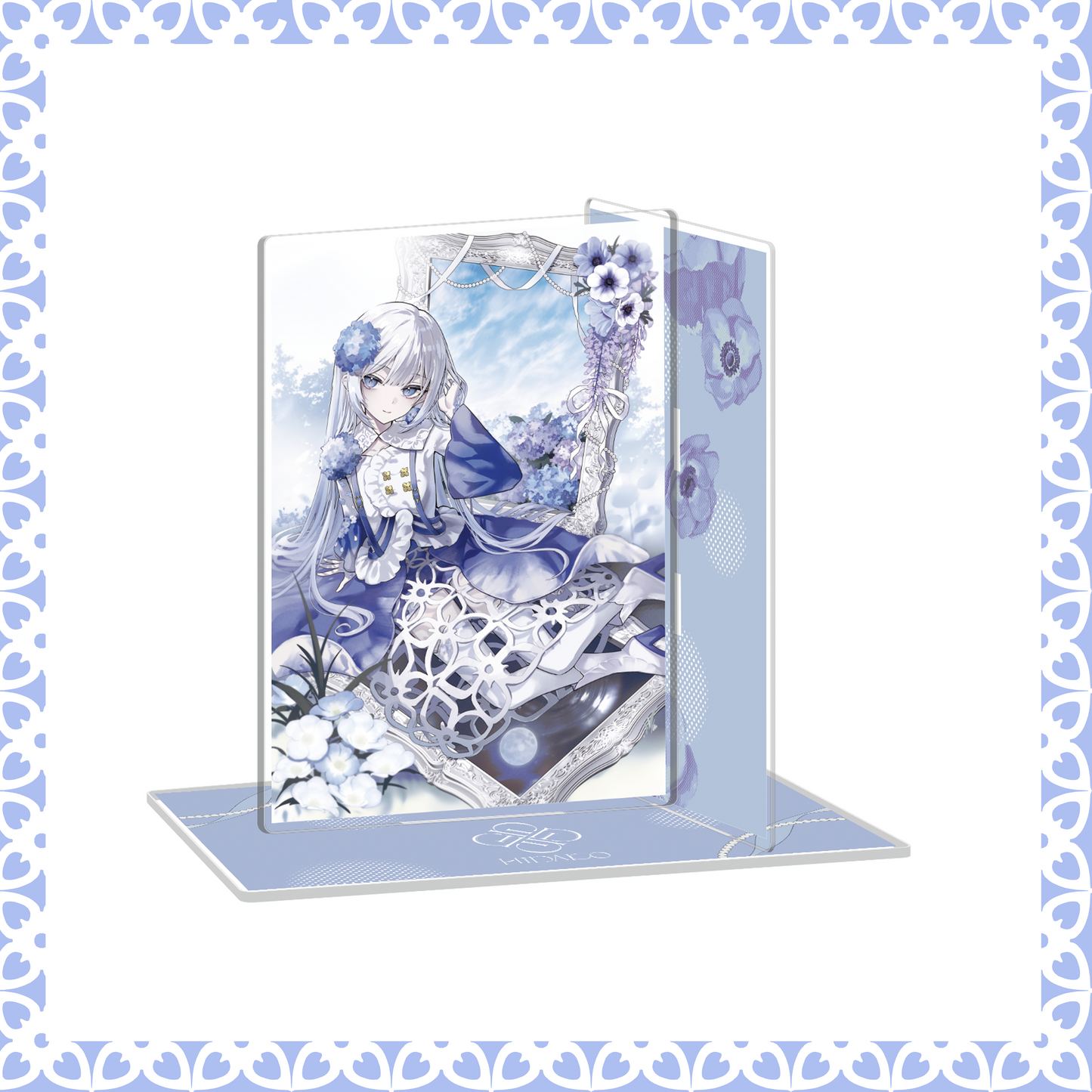 妃那子✥1周年記念グッズ✥　アクリルブックエンド