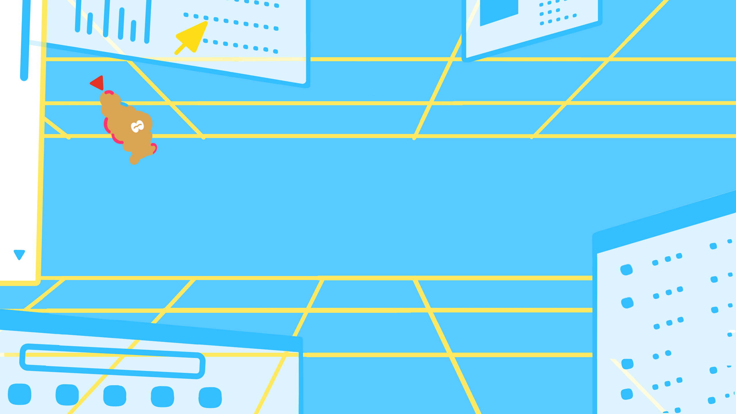 ヒーローバナー背景